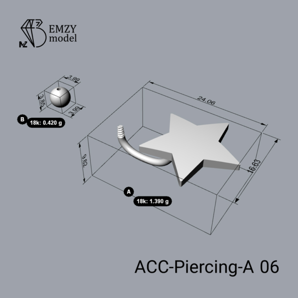 ACC-Piercing-A 06 - تصویر 2