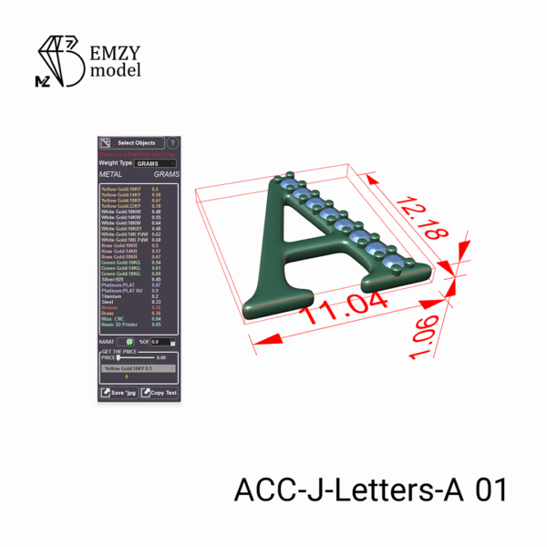 ACC-J-Letters-A 01 - تصویر 3