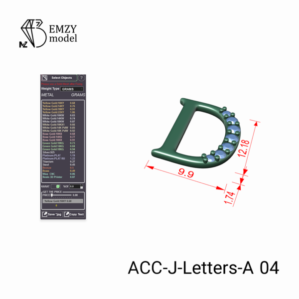 ACC-J-Letters-A 04 - تصویر 3