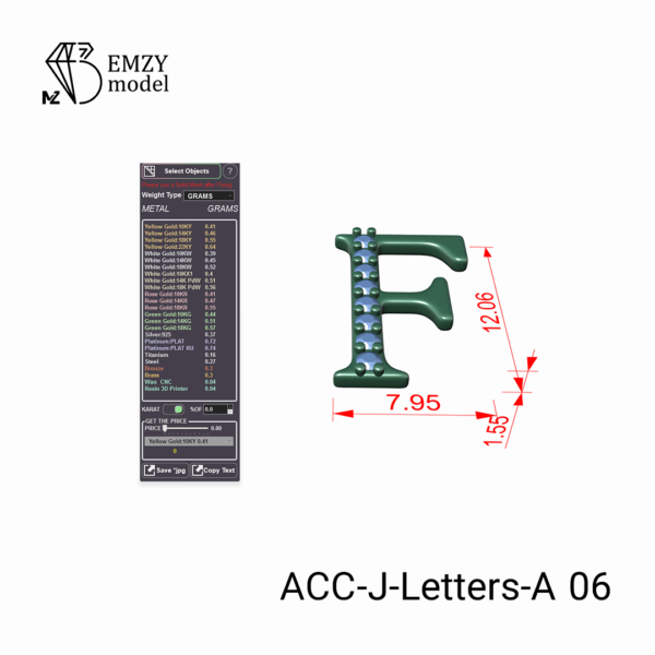 ACC-J-Letters-A 06 - تصویر 3