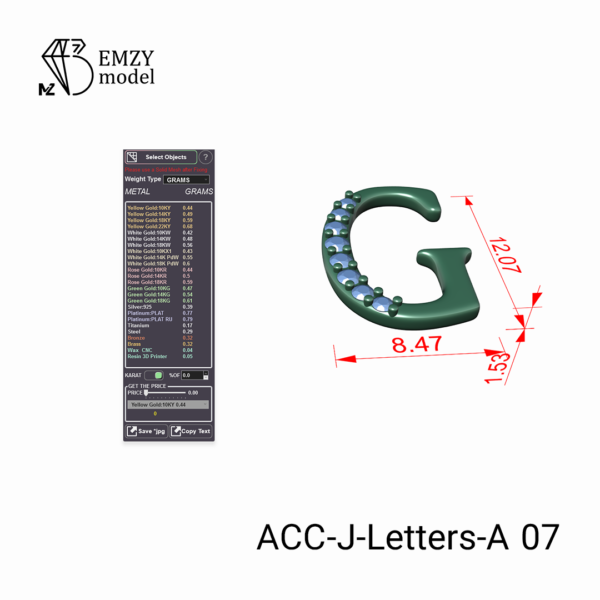 ACC-J-Letters-A 07 - تصویر 3