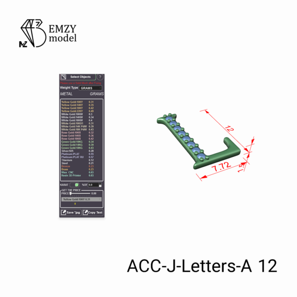 ACC-J-Letters-A 12 - تصویر 3