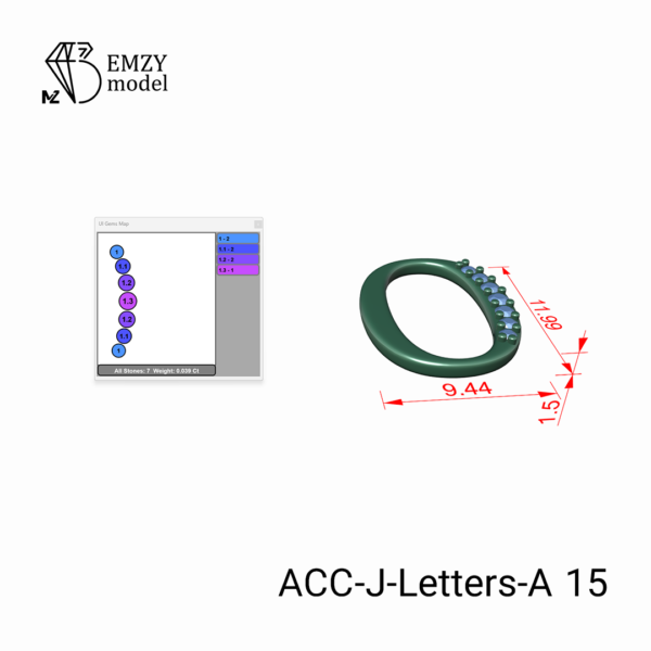 ACC-J-Letters-A 15 - تصویر 2