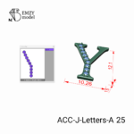 ACC-J-Letters-A 25 - تصویر 2
