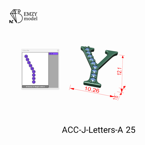 ACC-J-Letters-A 25 - تصویر 2