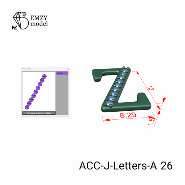 ACC-J-Letters-A 26 - تصویر 2
